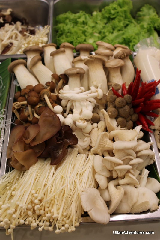 Cool variety of mushrooms