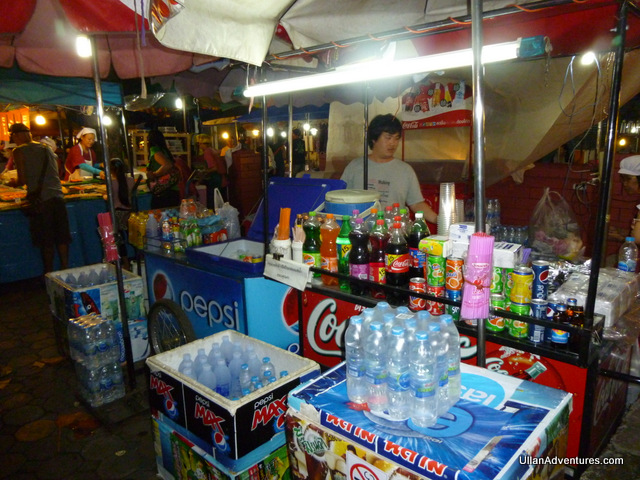 A typical drink vendor