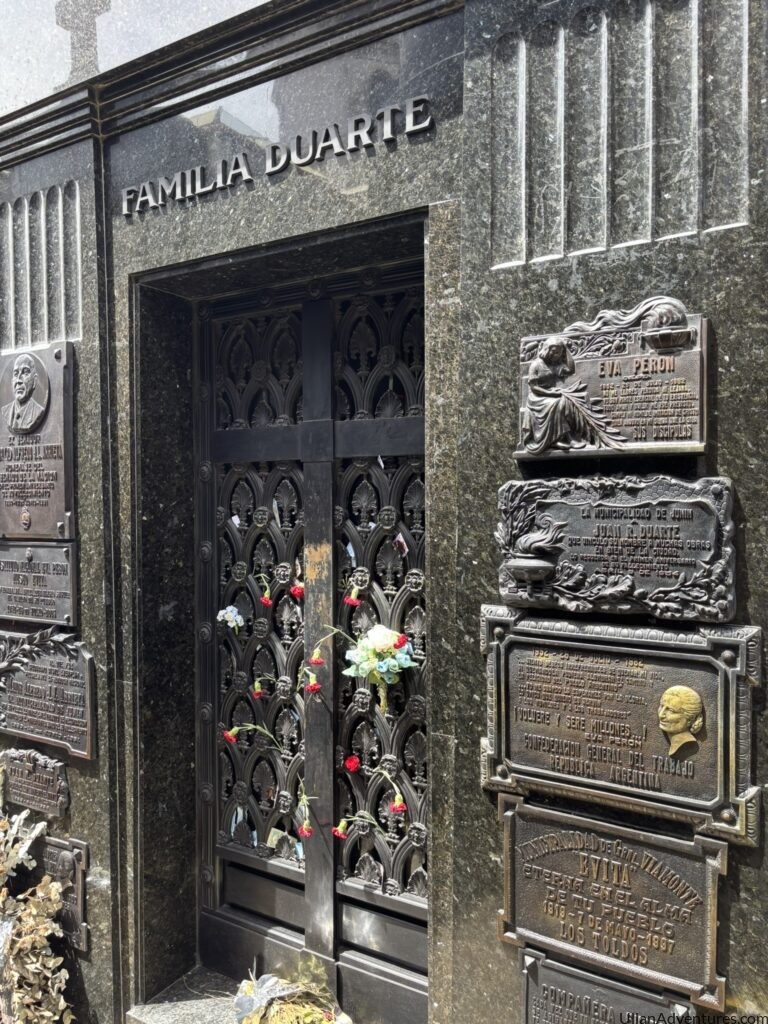 Eva Perón gravesite